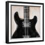 Black Guitar-Hakimipour-ritter-Framed Art Print