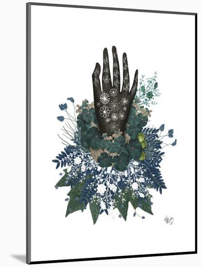 Black Hand-Fab Funky-Mounted Art Print