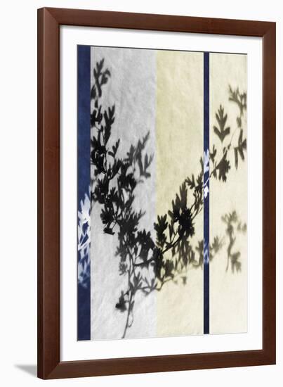 Black Hawthorn Stripe-Sarah Cheyne-Framed Giclee Print