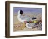 Black Headed Gulls-Archibald Thornburn-Framed Giclee Print