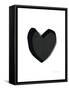 Black Heart-Seventy Tree-Framed Stretched Canvas