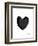 Black Heart-Seventy Tree-Framed Giclee Print