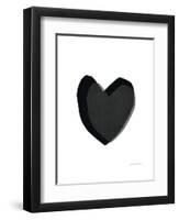 Black Heart-Seventy Tree-Framed Giclee Print