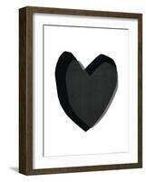 Black Heart-Seventy Tree-Framed Giclee Print