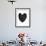 Black Heart-Seventy Tree-Framed Giclee Print displayed on a wall