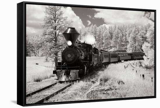 Black Hills RR II-George Johnson-Framed Stretched Canvas