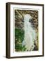 Black Hills, South Dakota - View of Bridal Veil Falls in Spearfish Canyon, c.1937-Lantern Press-Framed Art Print