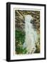 Black Hills, South Dakota - View of Bridal Veil Falls in Spearfish Canyon, c.1937-Lantern Press-Framed Art Print