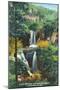 Black Hills, South Dakota, View of Rough Lock Falls, Little Spearfish Canyon-Lantern Press-Mounted Art Print