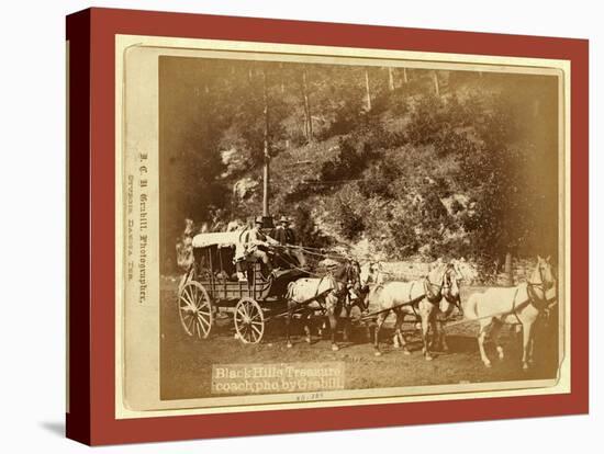 Black Hills Treasure Coach-John C. H. Grabill-Stretched Canvas