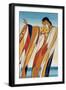 Black Hills Woman-Maxine Noel-Framed Art Print