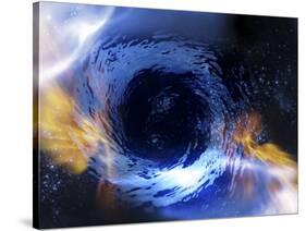 Black Hole, Conceptual Artwork-Victor Habbick-Stretched Canvas