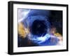 Black Hole, Conceptual Artwork-Victor Habbick-Framed Premium Photographic Print