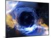 Black Hole, Conceptual Artwork-Victor Habbick-Mounted Premium Photographic Print