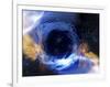 Black Hole, Conceptual Artwork-Victor Habbick-Framed Photographic Print