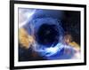 Black Hole, Conceptual Artwork-Victor Habbick-Framed Photographic Print