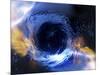 Black Hole, Conceptual Artwork-Victor Habbick-Mounted Photographic Print