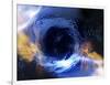 Black Hole, Conceptual Artwork-Victor Habbick-Framed Photographic Print