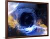 Black Hole, Conceptual Artwork-Victor Habbick-Framed Photographic Print