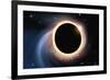 Black Hole - Digital Painting-anatomyofrockthe-Framed Art Print