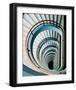 Black Hole-null-Framed Art Print