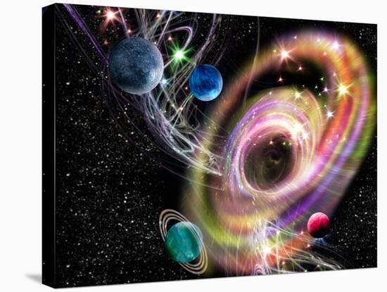 Black Hole-Victor Habbick-Stretched Canvas