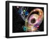 Black Hole-Victor Habbick-Framed Premium Photographic Print