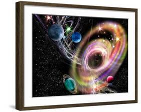 Black Hole-Victor Habbick-Framed Photographic Print