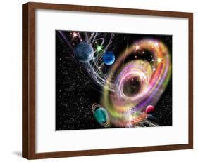 Black Hole-Victor Habbick-Framed Photographic Print