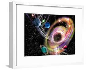 Black Hole-Victor Habbick-Framed Photographic Print