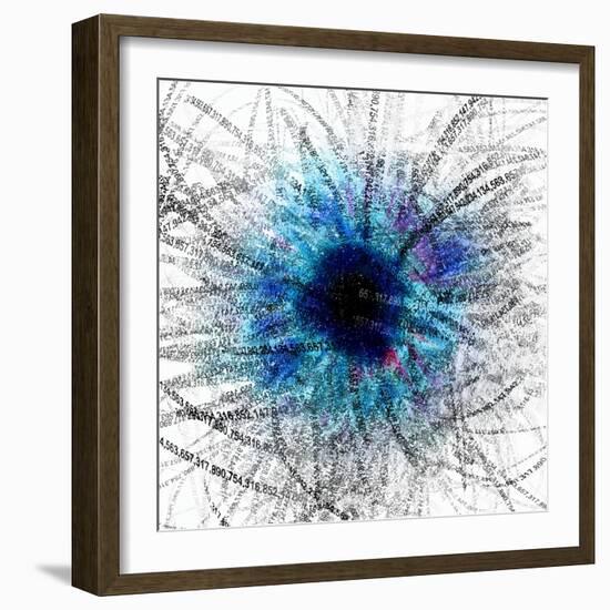 Black Hole-Christian Darkin-Framed Art Print