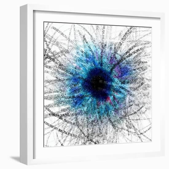 Black Hole-Christian Darkin-Framed Art Print