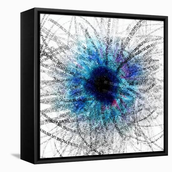 Black Hole-Christian Darkin-Framed Stretched Canvas