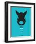 Black Horse Multilingual Poster-NaxArt-Framed Art Print