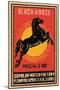 Black Horse-null-Mounted Premium Giclee Print