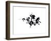 Black Horses-Robert Farkas-Framed Art Print