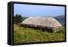 Black House, Colbost Folk Museum, Skye, Highland, Scotland-Peter Thompson-Framed Stretched Canvas