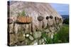 Black House, Colbost Folk Museum, Skye, Highland, Scotland-Peter Thompson-Stretched Canvas