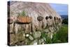 Black House, Colbost Folk Museum, Skye, Highland, Scotland-Peter Thompson-Stretched Canvas