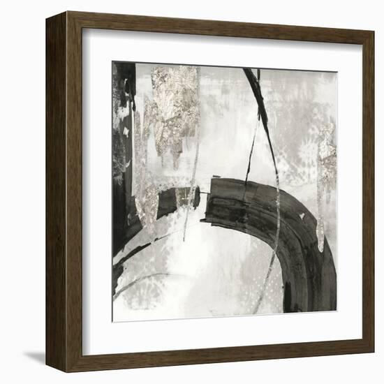 Black Ink I-PI Studio-Framed Art Print