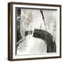 Black Ink I-PI Studio-Framed Art Print