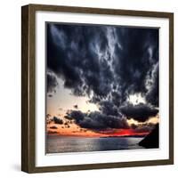 Black Ink Sky II-Philippe Sainte-Laudy-Framed Photographic Print