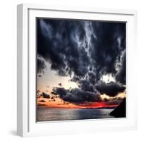 Black Ink Sky II-Philippe Sainte-Laudy-Framed Photographic Print