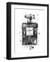 Black Inky Perfume in Black-Amanda Greenwood-Framed Art Print