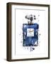 Black Inky Perfume in Navy-Amanda Greenwood-Framed Art Print