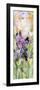 Black Iris-Sharon Pitts-Framed Giclee Print