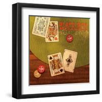 Black Jack-null-Framed Art Print