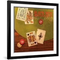 Black Jack-null-Framed Art Print