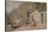 Black Jacks Cottage, Bettws-y-Coed, 1846-David Cox the elder-Stretched Canvas