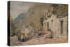 Black Jacks Cottage, Bettws-y-Coed, 1846-David Cox the elder-Stretched Canvas